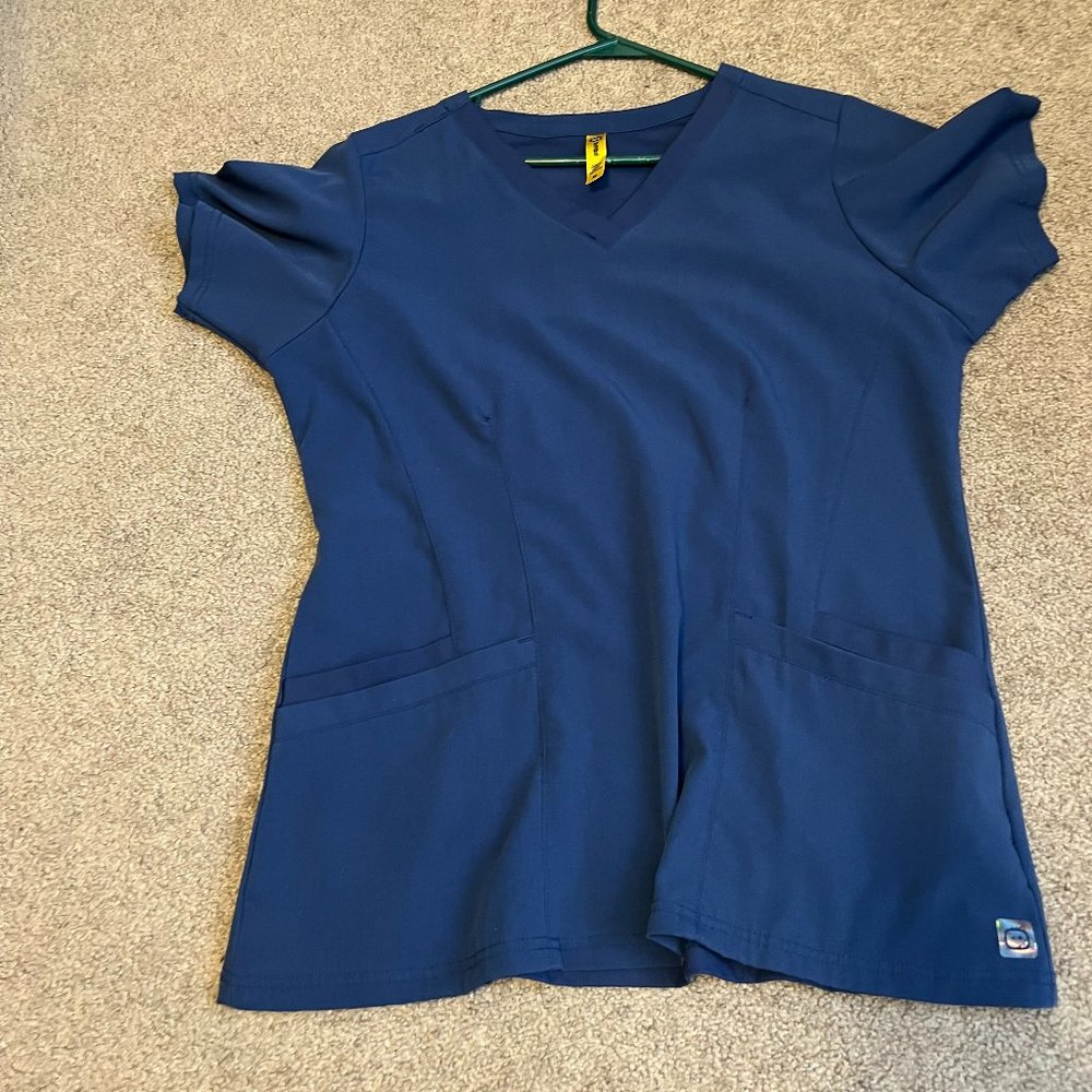 WonderWink Aero Scrub Set in Navy